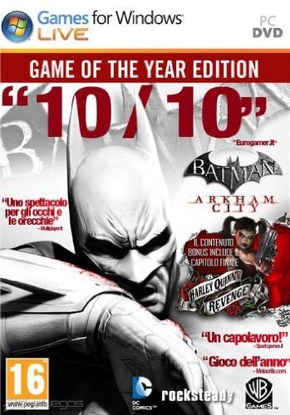 Batman arkham city goty download